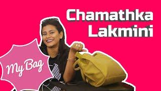 චමත්කගේ බෑග් එකේ තිබුණ දේවල්  My Bag With Chamathka Lakmini