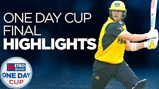 Sam Northeast Smashes 63  Highlights - Somerset v Glamorgan  Metro Bank Cup Final 2024