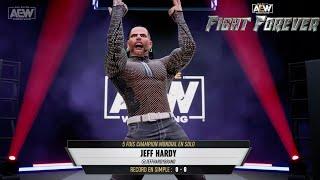 Jeff Hardy Entrance AEW FIght Forever 60FPS 4K