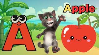 ABC song  Nursery Rhymes  ABC phonics song for kindergarten  A for apple