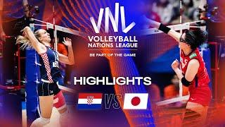  CRO vs.  JPN - Highlights Week 1  Womens VNL 2023