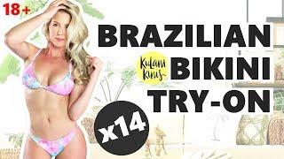 14 BRAZILIAN BIKINIS  HUGE TRY ON HAUL - Kulani Kinis