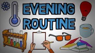 My Evening Routine For Optimal Sleep And Relaxation animated