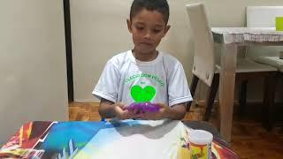 Aprenda fazer bolhas com slime ou amoeba Matheus Rocha