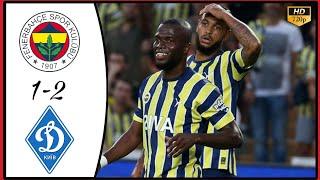 Fenerbahçe 1-2 Dinamo Kiev MAÇ ÖZETİ