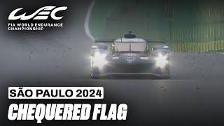 Last Laps and Chequered Flag  I 2024 Rolex 6 Hours of São Paulo I FIA WEC