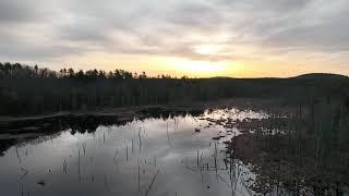 Sunset River Aerial