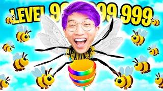 Can We Unlock The HIGHEST LEVEL BEE In ROBLOX BE A BEE? WE SPENT SO MANY ROBUX