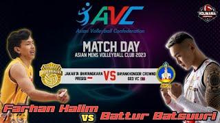 Adu Spike_Farhan Halim vs Battur Batsuuri  BHAYANGKARA PRESISI vs BAYANKHONGOR