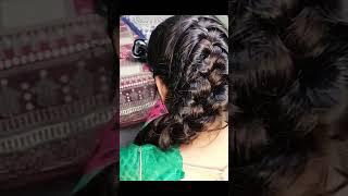 Khusi sit in chair with her French cobra braid  . #hairstyle #trending #shortvideo #shorts #braids