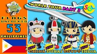 Tag with Ryan WORLD TOUR Part 3  4 NEW Characters Unlocked  Ryans World Game App SGL