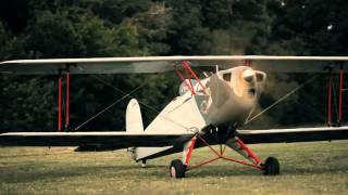 WWII Bucker Jungmann Biplane - Filmed with the Canon 5D Mark II and Glidetrack