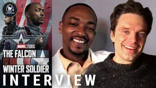 ‘The Falcon and the Winter Soldier’ Interviews with Anthony Mackie Sebastian Stan and More