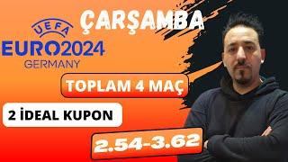 26 HAZİRAN İDDAA TAHMİNLERİ - EURO 2024 Avrupa Şampiyonası