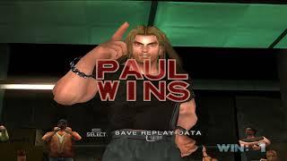 Tekken 4 Paul Phoenix All Intros & Win Poses HD