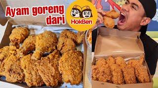 MUKBANG AYAM GORENG DARI HOKBEN Enak gak ya?