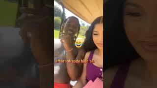 offset and cardi b on vacation