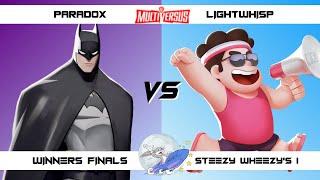 Steezy Wheezys 1 Winners Finals Paradox Batman vs LightWhisp Steven - $150 POT BONUS EVENT
