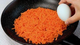 1 carrot with 1 egg your kids will be asking for this for breakfast everyday