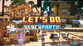 Minecraft JE ౨ৎ Lets do Beach Party fun Functional Mods for 1.20.1  ice creamsmoothies etc ️