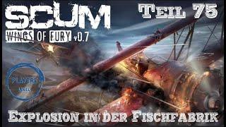 SCUM 0.75 Staffel 3 - #075 Explosion in der Fischfabrik - Deutsches Multiplayer Lets Play 2022