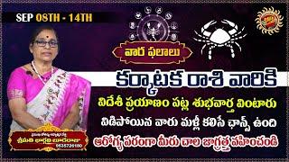 Karkataka Rashi PhalaluSeptember  8th-14th  2024 Astrologer Bhargavi BudarajuRavinuthala Bhakti