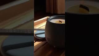 Aesthetic video of candle    #свічкиручноїроботи #свічкиукраїна #mimir