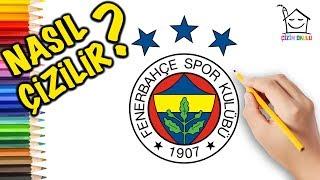 Nasıl Çizilir? - FB -Fenerbahçe - Logosu  - Resim Çizme - ÇİZİM OKULU