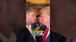 Logan Paul x Donald Trump FACE OFF  #shorts