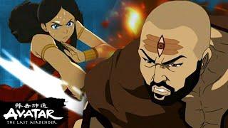 Katara Invents Sweatbending And Defeats Combustion Man  Full Scene  Avatar The Last Airbender