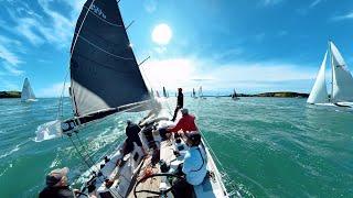 Exciting Yacht Race with a Code Zero