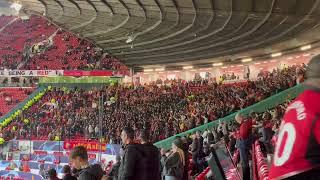 Old Traffordda Muhteşem Galatasaray Taraftarı BURASI SAMİ YEN  MANCHESTER UNITED-GALATASARAY