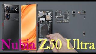 How to open Nubia Z50 Ultra   - How to disassembly and setup back Nubia Z50 Ultra