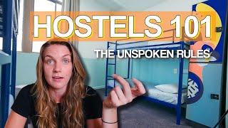 WATCH THIS  before you stay in a HOSTEL for the first time  Tips for beginners