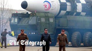 North Korea tests its largest intercontinental ballistic missile test ever