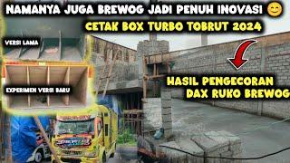 Terbaru TURBO TOBRUT Getar Bumi Brewog 2024  Hasil Pengecoran Dak Terowongan Ruko Brewog