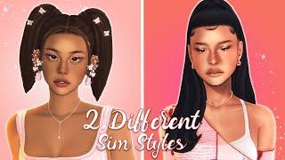 How I Create My Sims 2 Different Sim Styles  The Sims 4