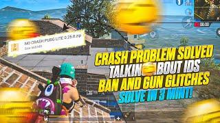 PUBG MOBILE LITE NEW UPDATE CRASH PROBLEM FIX  PUBG LITE CRASH SOLUTION  5 BC BACK  DLX SHADOW