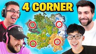 The 4 CORNER CHALLENGE in Fortnite Season 2