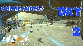 Getting wiped online on the most populated server Day 2?- ARK PvP