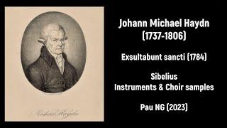 Sheet music Johann Michael Haydn 1737-1806 - Exsultabunt sancti 1784