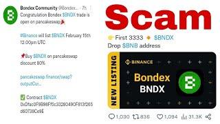 bondex  Scam  Fraud   #bondex #crypto