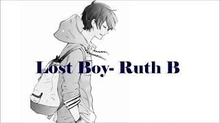 Lost Boy- Ruth B lyrics