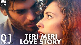 Teri Meri Love Story  Episode 1 Turkish Drama  Can Yaman l In Spite of Love  Urdu Dubbing  QE1Y