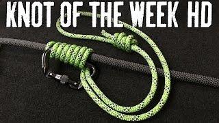 Ascend a Wet or Icy Climbing Rope with the Bachmann Knot - ITS Knot of the Week HD