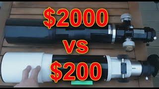 $2000 vs $200 Telescope Which is better?