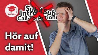 Veraltete YouTube-Tipps die du 2024 NICHT mehr machen solltest