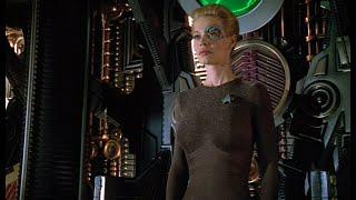 Seven of Nine starts her day efficiently  HD  AI Upscaling