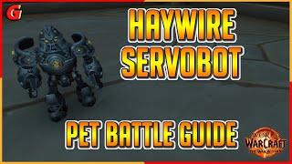 Haywire Servobot Pet Battle Guide - the Ringing Deeps - The War Within