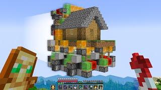 I Made this Minecraft Base Fly Away…